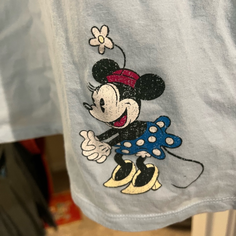 Women’s Vintage Minnie Light-blue Nightgown! SIZE:Large - Picture 2 of 8